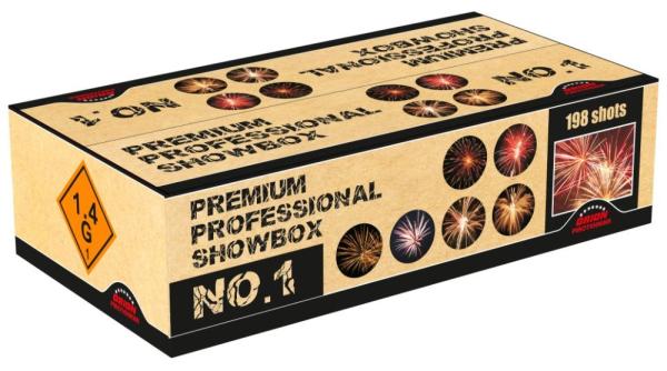 No. 1, 120 Schuss, NEM: 1467g, Kaliber: 25,30mm, Brenndauer ca. 120 Sekunden